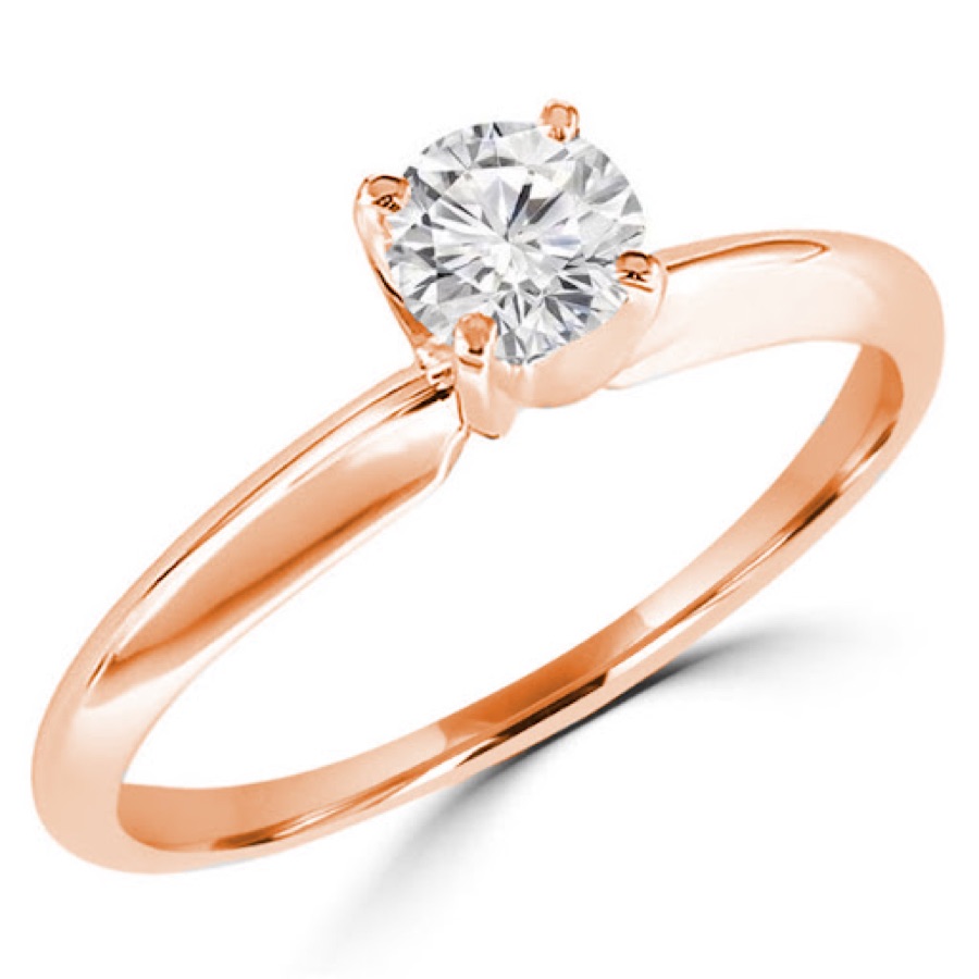 Anillo de compromiso Modelo 100 con diamante