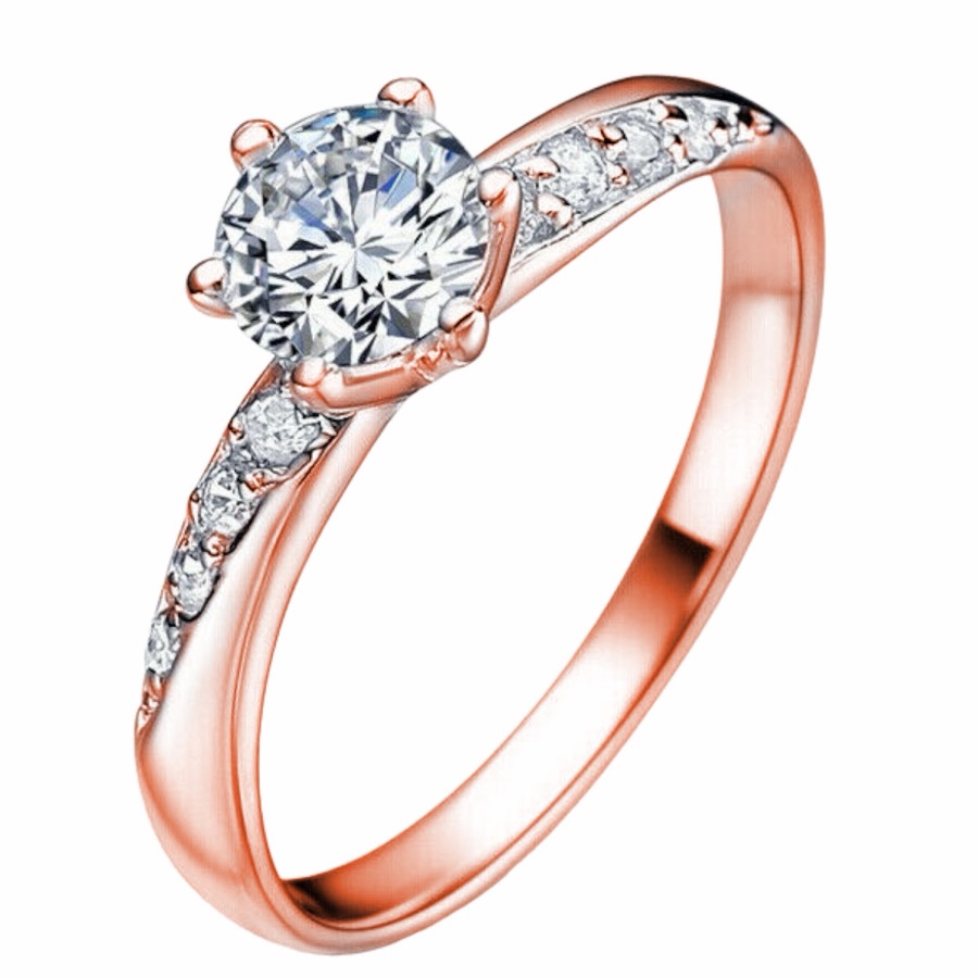Anillo de compromiso Fénix con diamante